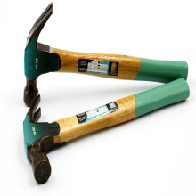 High Quality Double safety claw hammer wooden handle